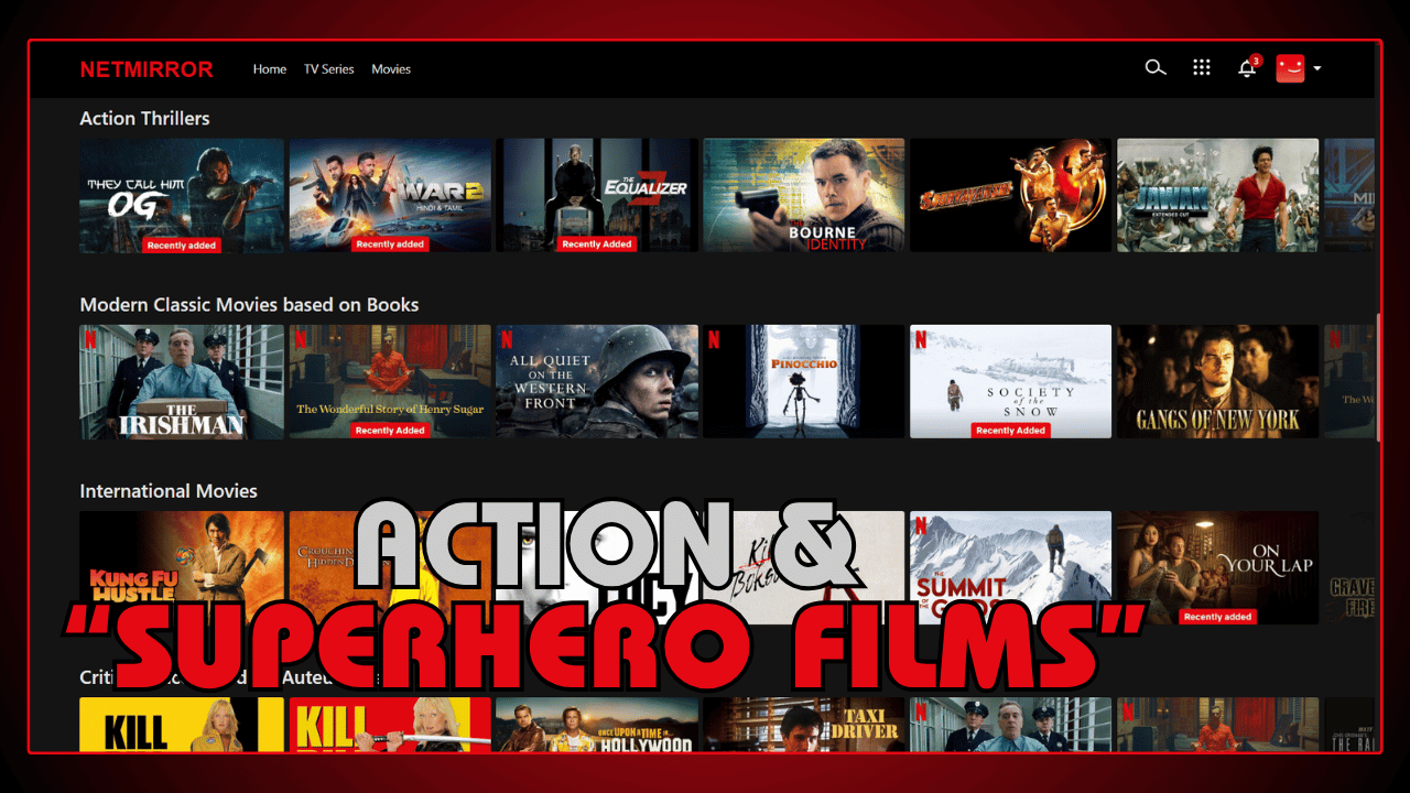 Action and Superhero Films