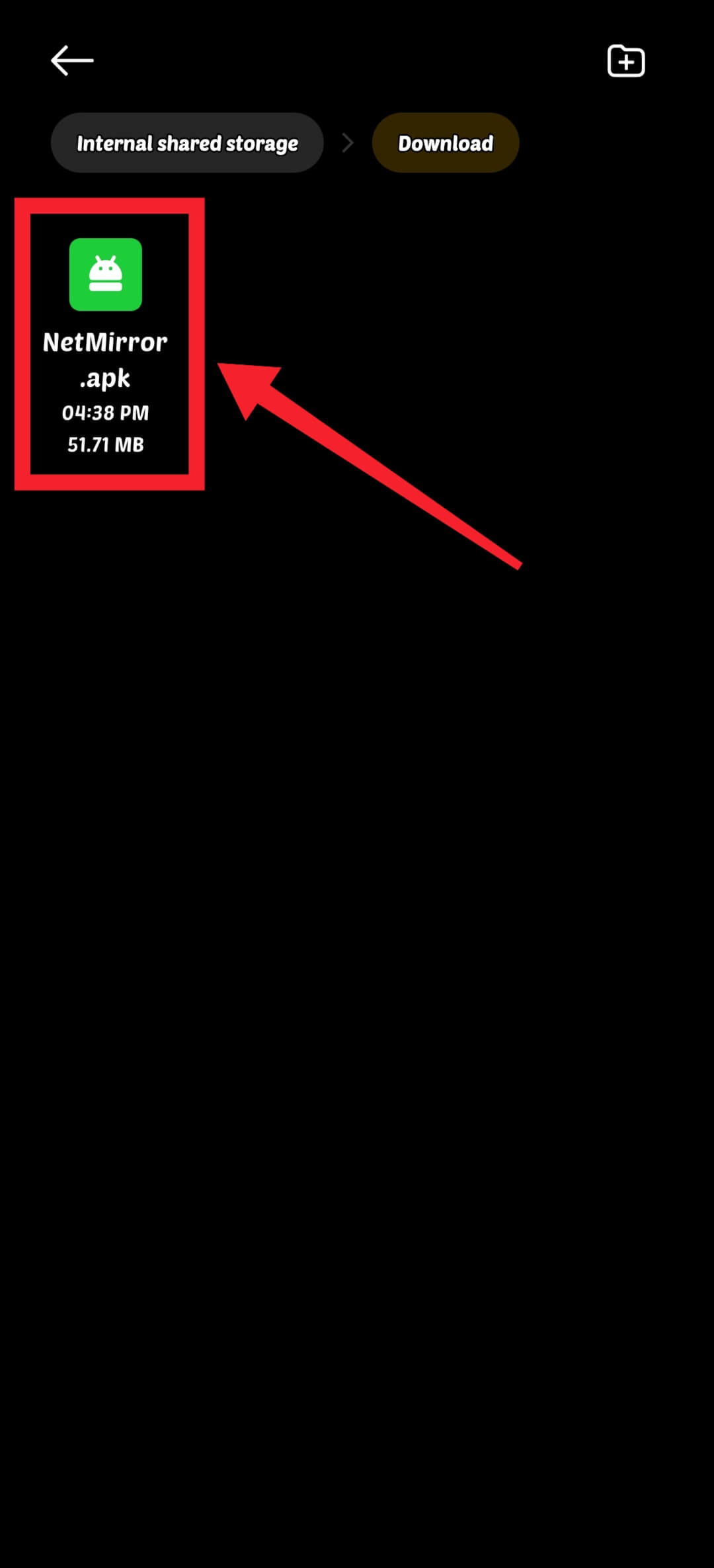 Locate Downloaded File