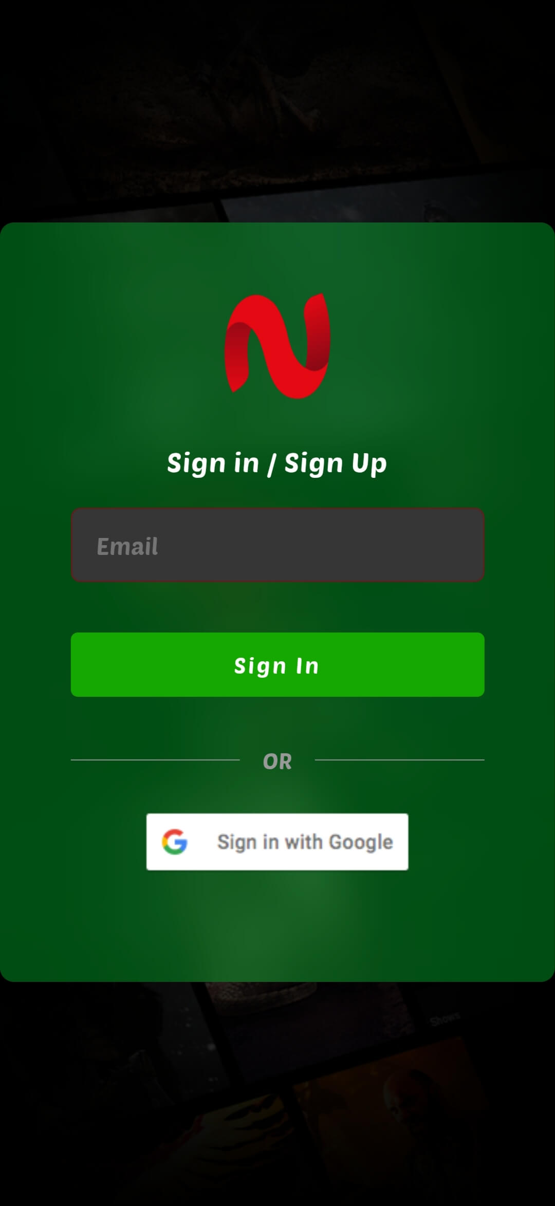 Create Optional User Profile