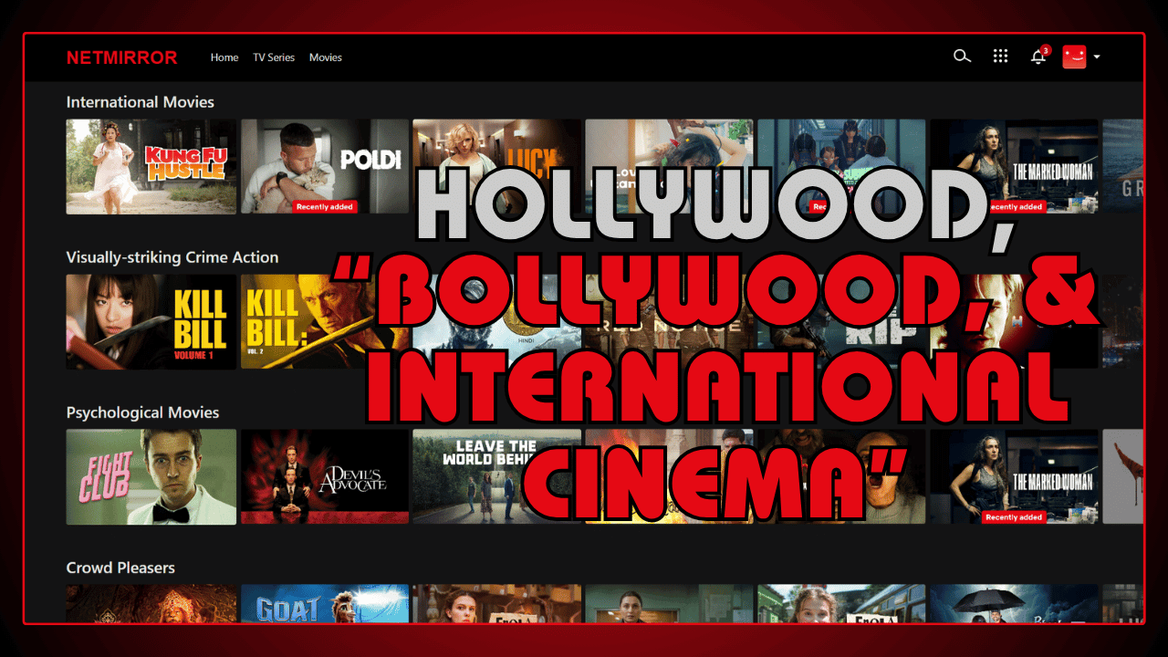 Hollywood, Bollywood, and International Cinema