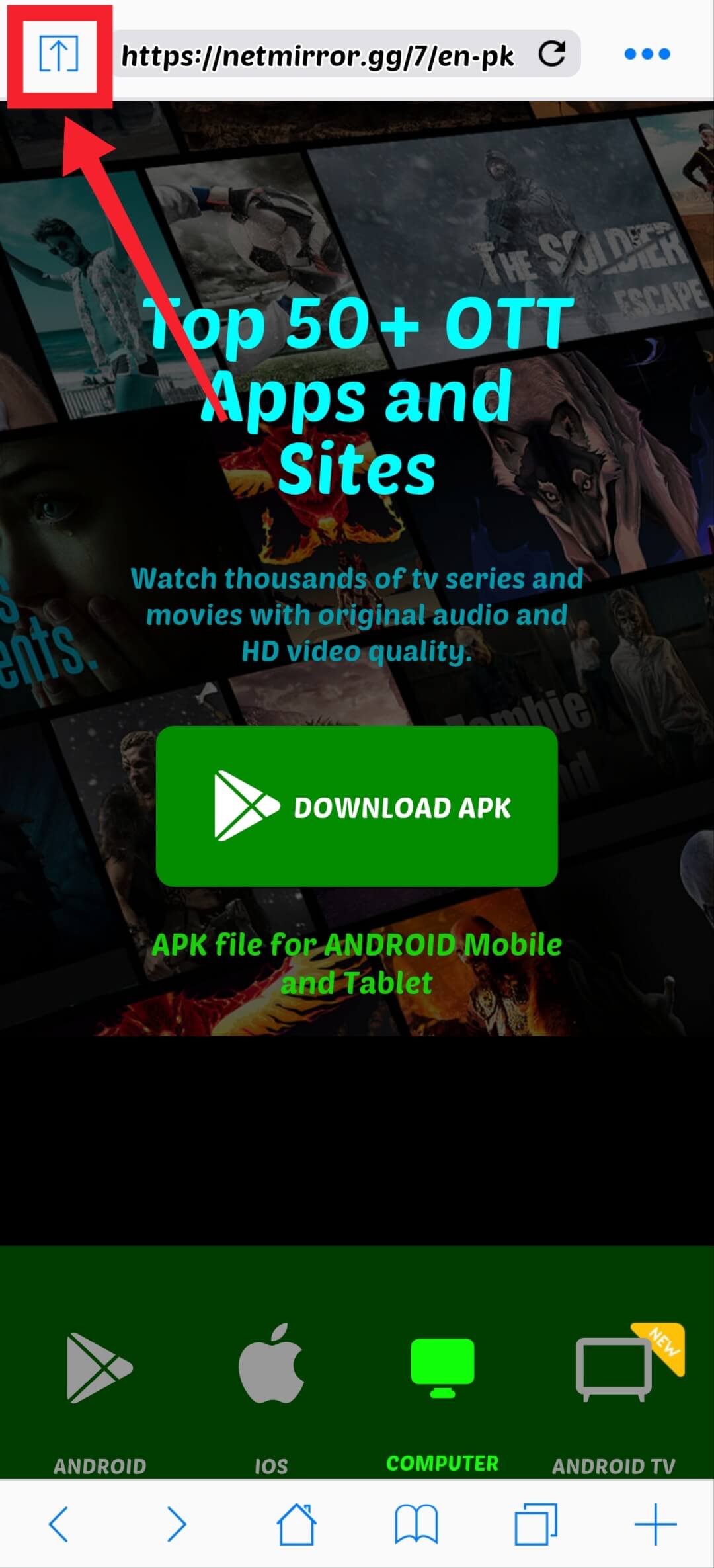 Add to iPhone Home Screen