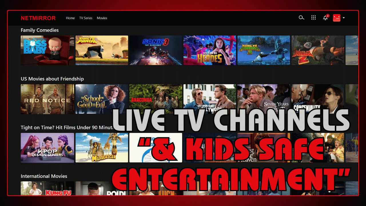 Live TV Channels and Kids Safe Entertainment on PC